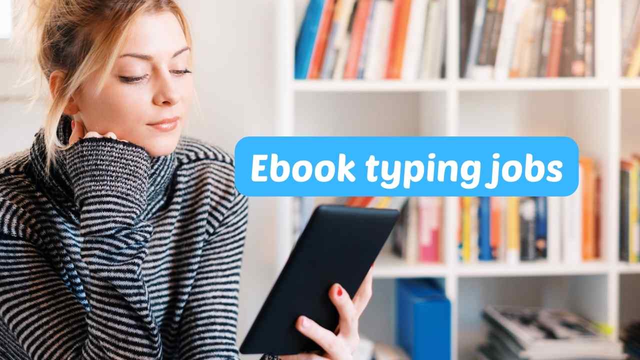 Ebook typing jobs